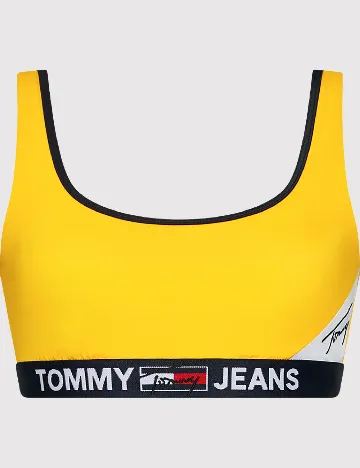 Bustiera de baie Tommy Hilfiger, galben