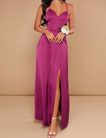 Rochie lunga SHEIN, magenta