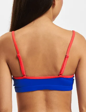 Bustiera de baie Tommy Hilfiger, albastru