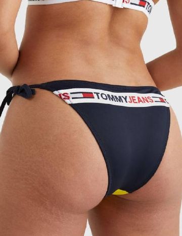Chilot de  baie Tommy Jeans, galben/bleumarin
