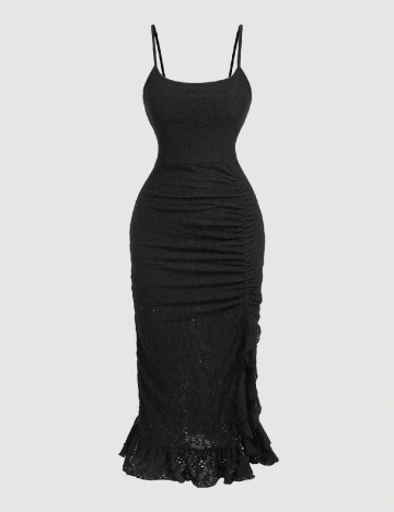 Rochie medie SHEIN CURVE, negru