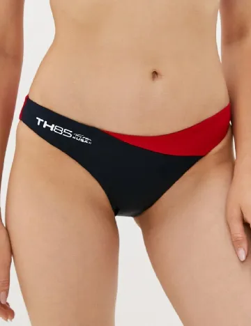 Chilot de baie Tommy Hilfiger, rosu/bleumarin