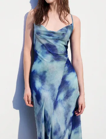 Rochie medie SHEIN, albastru
