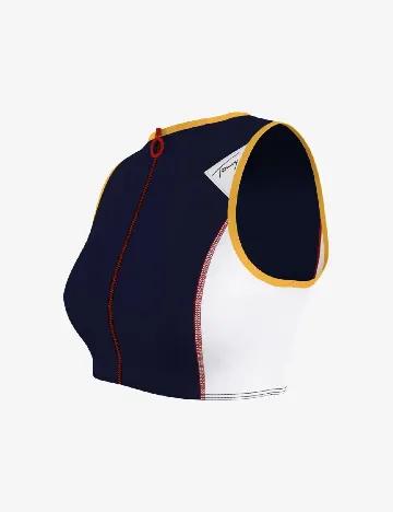Bustiera de baie Tommy Jeans, mix culori