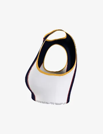 Bustiera de baie Tommy Jeans, mix culori
