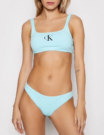 Chilot de  baie Calvin Klein, bleu