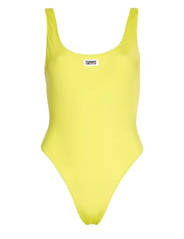 Costum de baie Tommy Jeans, galben