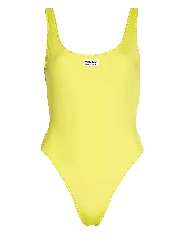 Costum de baie Tommy Jeans, galben