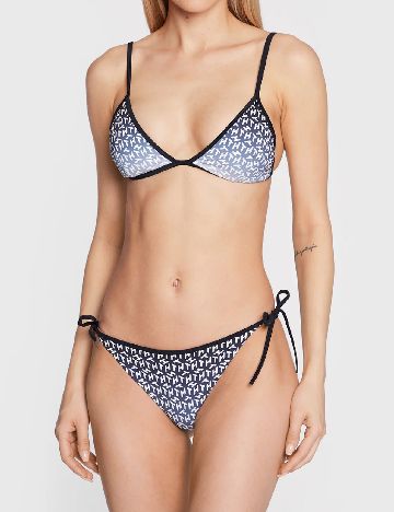 Sutien de baie Tommy Hilfiger, albastru