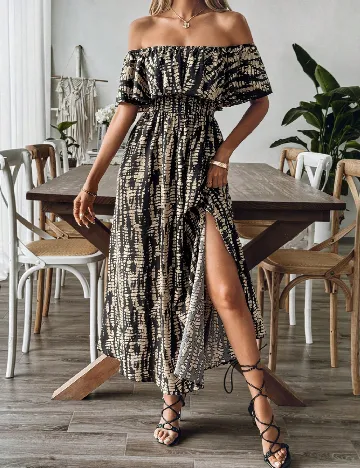Rochie lunga SHEIN CURVE, negru