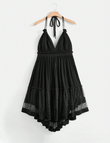 Rochie scurta SHEIN CURVE, negru