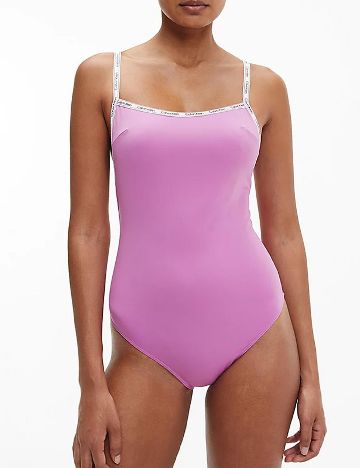Costum de baie Calvin Klein, lila