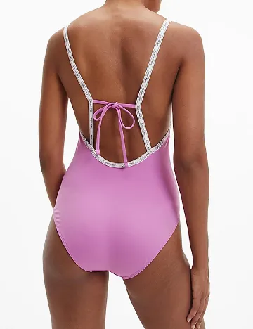 Costum de baie Calvin Klein, lila