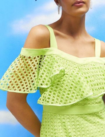 Rochie medie Coast, verde