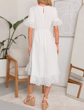 Rochie scurta SHEIN, alb