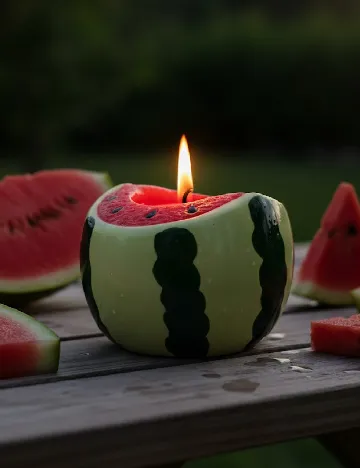 Suport lumanare KAPIMEX, verde/rosu Verde