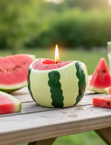 Suport lumanare KAPIMEX, verde/rosu Verde