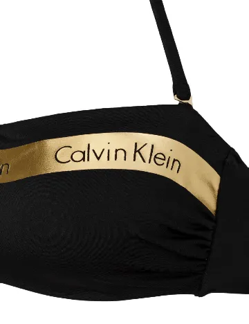 Sutien de baie Calvin Klein, negru