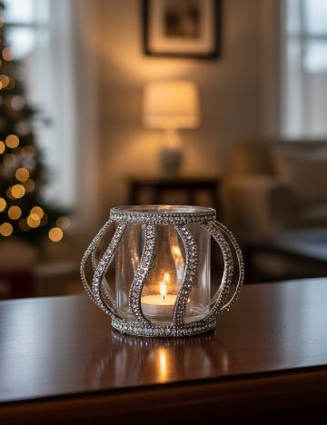 Suport lumanare Zd Trading, argintiu