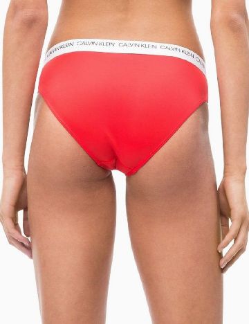 Chilot de  baie Calvin Klein, rosu
