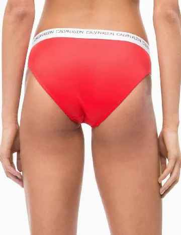 Chilot de baie Calvin Klein, rosu