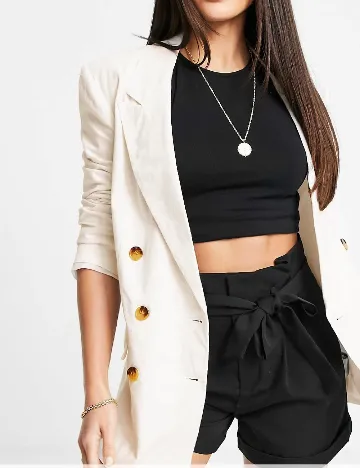 Sacou ASOS, ecru