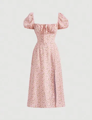 Rochie medie SHEIN CURVE, roz