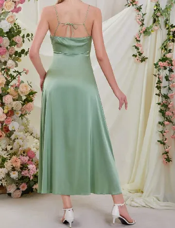 Rochie lunga SHEIN, verde
