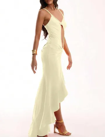 Rochie lunga SHEIN, galben Galben