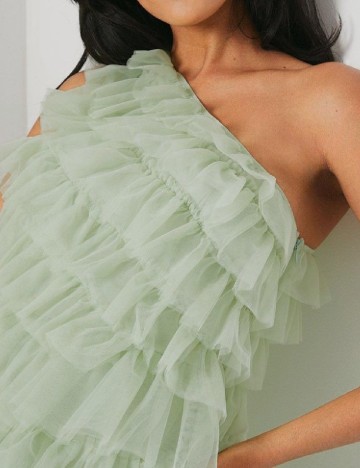 Rochie lunga Coast, verde