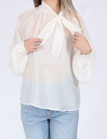 Bluza Jacqueline de Yong, alb