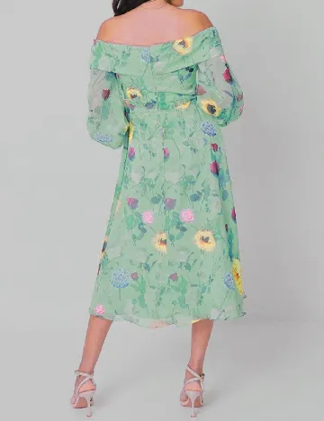 Rochie medie Coast, verde
