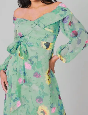 Rochie medie Coast, verde