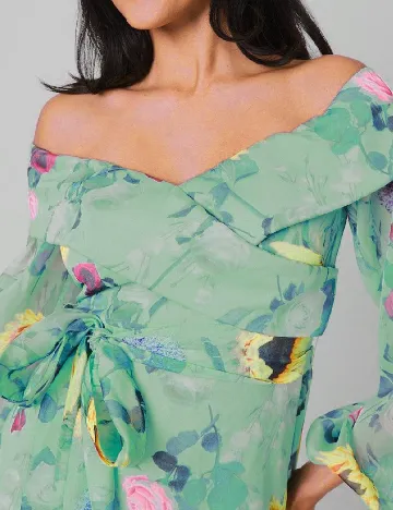 Rochie medie Coast, verde