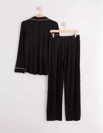 Pijama LINDEX, negru