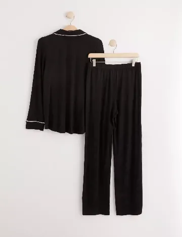 Pijama LINDEX, negru