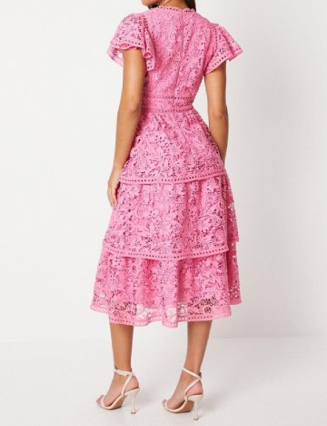 Rochie medie Coast, roz