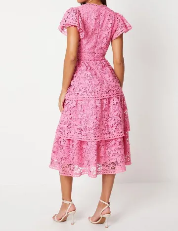 Rochie medie Coast, roz