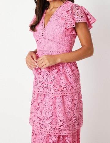 Rochie medie Coast, roz