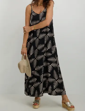 Rochie lunga Vero Moda, negru