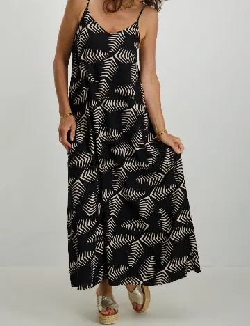 Rochie lunga Vero Moda, negru