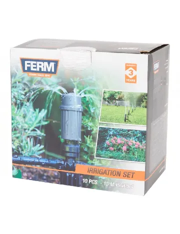 Kit irigatie FERM, negru