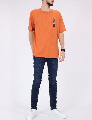 Tricou Jack&Jones, portocaliu