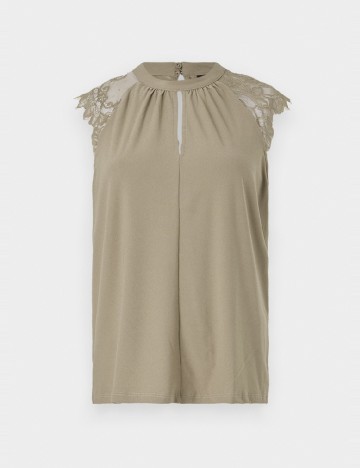 Bluza Vero Moda, kaki
