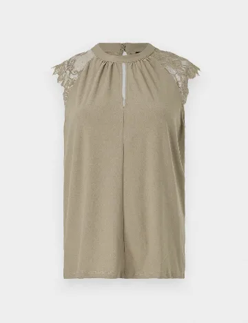 Bluza Vero Moda, kaki