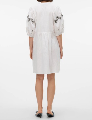 Rochie scurta Vero Moda, alb