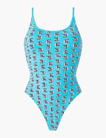 Costum de baie Calvin Klein, albastru
