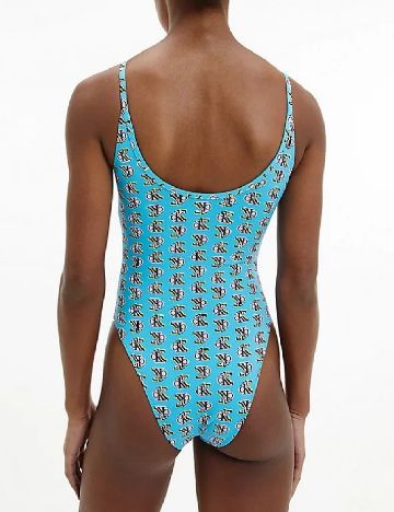 Costum de baie Calvin Klein, albastru