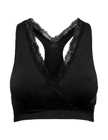 Bustiera Only Maternity, negru