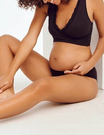 Bustiera Only Maternity, negru